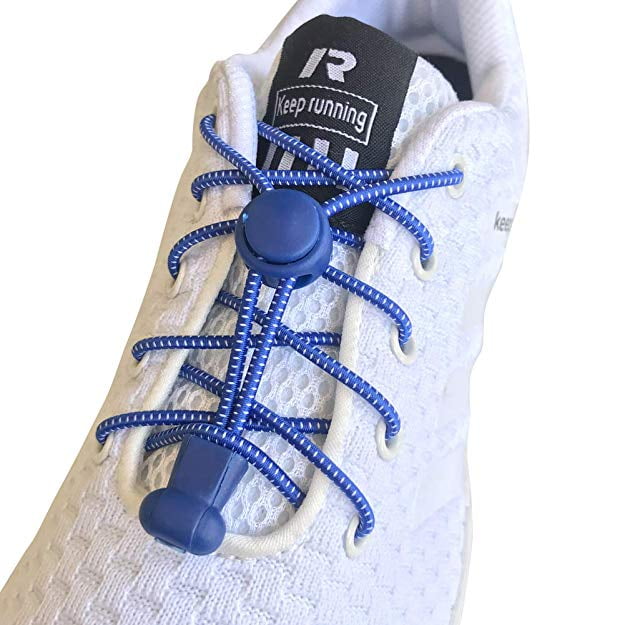 Lock Laces - No Tie Shoe Laces Dark Blue