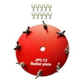 thumbnail image 4 of Placa de conexión a tierra con accesorios de terminales de horquilla (orificio para cable de terminal de 10 mm) Placa de contrapeso que reemplaza a, 4 of 10