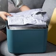 thumbnail image 5 of Raindrops 1Pack Rectangular Blue Plastic Storage Box for Moving and Storing Home Sundries 26X18.7X16.2CM, 5 of 8