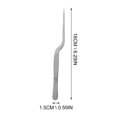 thumbnail image 4 of 1 juego de 3 pinzas de acero inoxidable de 16 cm, cómodas pinzas ENT, 4 of 4