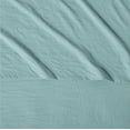 thumbnail image 3 of Brushed Microfiber Sheet Set, Extra Soft with Natural Texture, 4-Piece, King, Blue, 3 of 10