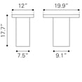 thumbnail image 4 of Mesa Lateral Kessa Muebles Marcos Café, 4 of 8
