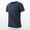 Dark Blue, variant on Njoeus Big & Tall Shirts for Men, White Dress Shirt for Men Big & Tall Shirts for Mens Summer Solid Basic Tee Shirts Crew Neck Mens Shirts Casual Loose Short Sleeve T-Shirt Muscle Shirts for Men Summe