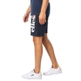 thumbnail image 2 of Ellesse Bossini Fleece Sweat Shorts, Blue, 2 of 6
