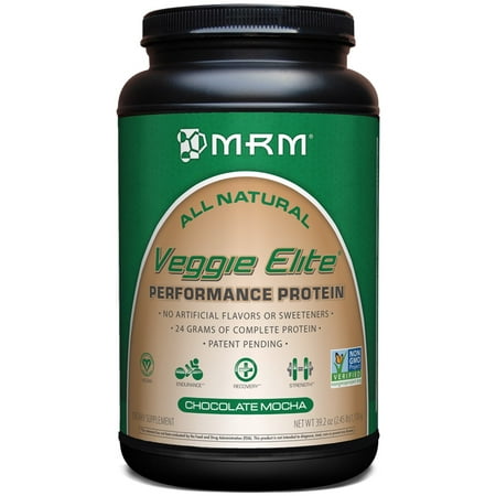 MRM Veggie Elite Performance Protein Chocolate Mocha -- 2.4