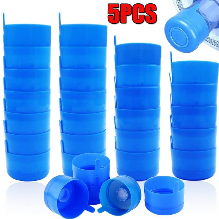 Elbourn 5 Pack Gallon Water Bottle Caps,Non Spill Water Bottle