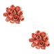 thumbnail image 2 of Flor artificial Moyic 12 cabezas de rosas de seda para decoración de boda y hogar Color Rojo, 2 of 6
