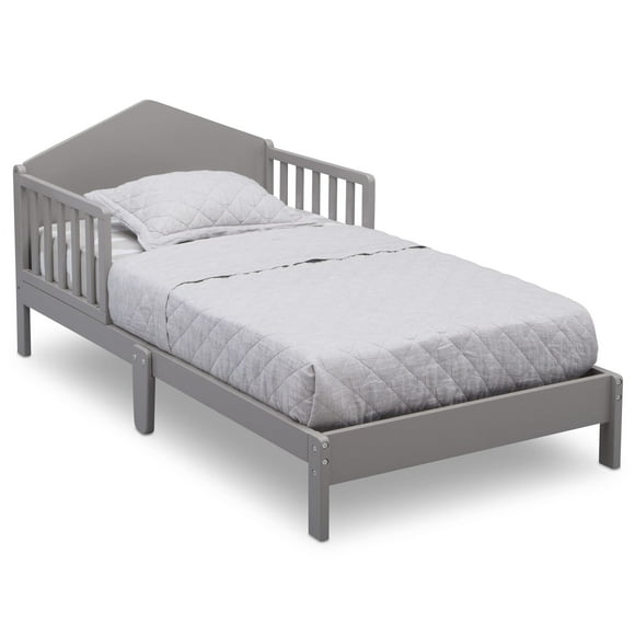 Delta Children Lit pour Tout-Petit Homestead - Certifié Greenguard Gold, Gris
