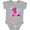 AC-Heather Grey, variant on Inktastic 1st Birthday Pilot Airplane Girls Baby Bodysuit
