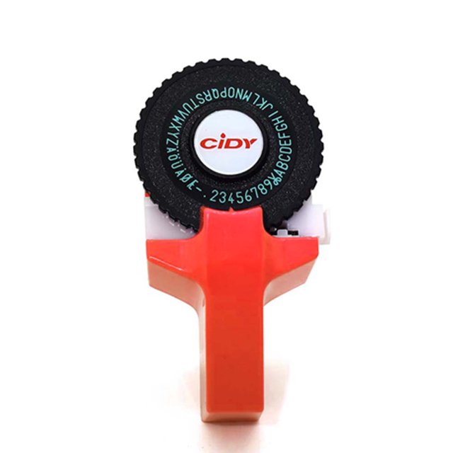 Mini fabricante de etiquetas manual portátil, escritor de etiquetas en relieve 3D DIY