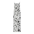 thumbnail image 4 of UPPADA Womens Causal Sleeveless Jumpsuits Summer Boho Wide Leg Floral Rompers Overalls with Pockets Long Length Jumpsuit for Tall Women Black,XL, 4 of 5