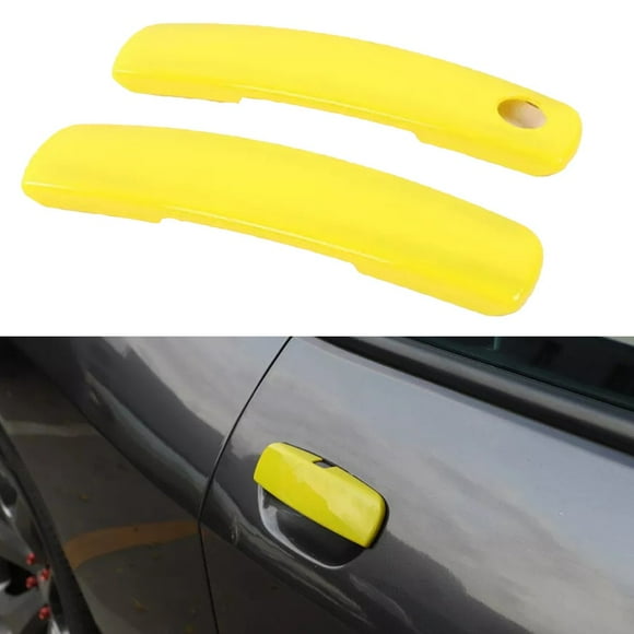 Yellow ABS Side Door Handle Panel Cover for Dodge for Challenger 2012-23