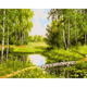 thumbnail image 3 of SDOYUNO 60x75cm Pintura sin marco por números Imágenes de paisajes naturales por números DIY para regalo de decoración del hogar, 3 of 5
