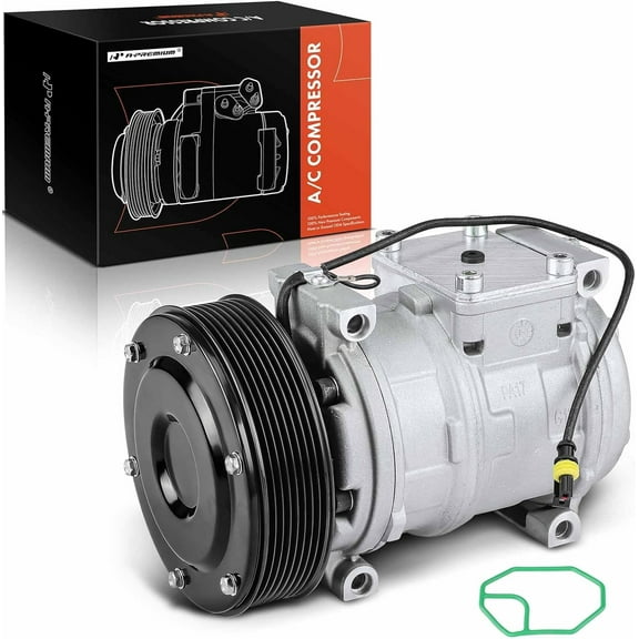 A-Premium A/C Compressor with Clutch Compatible with John Deere Models