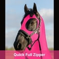 thumbnail image 5 of Premium Horse Full Body Slinky with Full Zipper Face and Forelock Saver - Lycra Material, 5 of 8