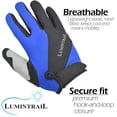 thumbnail image 2 of Lumintrail Shock-Absorbing Riding Full Finger Cycling Gloves Breathable Sport for Men and Women, 2 of 5