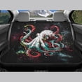 thumbnail image 6 of Uourmeti Car Seat Covers Full Set Easy to Install Protection Car Decoration Full Set Polyester Breathable Interior Accessories, Octopus Space Print, 6 of 10