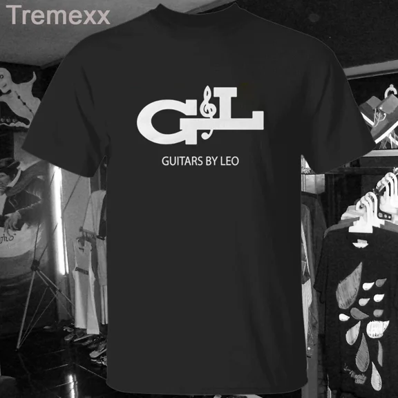 New Shirt G&L Guitars Music Logo T-Shirt Funny Made In USA S to 5XL