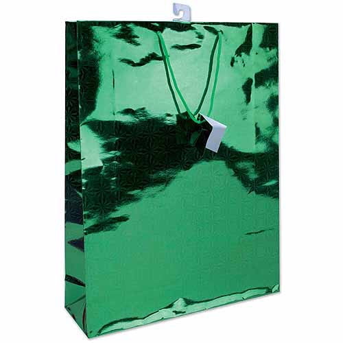 Unique Industries Holographic Gift Bags, 13" x 18", 12pk, Glossy
