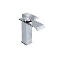 thumbnail image 1 of Grifo Monomando Mezclador Fregadero Baño Acero Inoxidable Plata, 1 of 4