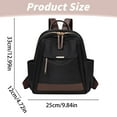 thumbnail image 3 of BinKFF Mini Backpack Purse for Women Bohemian Casual Small Waterproof Anti-theft Handbags Travel Fashion Backpack Designer Ladies Shoulder Satchel Bags Multipurpose, 3 of 7