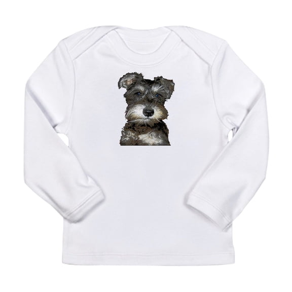CafePress - Miniature Schnauzer Long Sleeve Infant T Shirt - Long Sleeve Infant T-Shirt