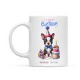 thumbnail image 2 of Happy Birthday Cute Puppy Boston Terrier with Cake Gifts Party Hat Mug Gentleman Dog Lover Gifts Coffee Tea Cup - 00029, 2 of 4