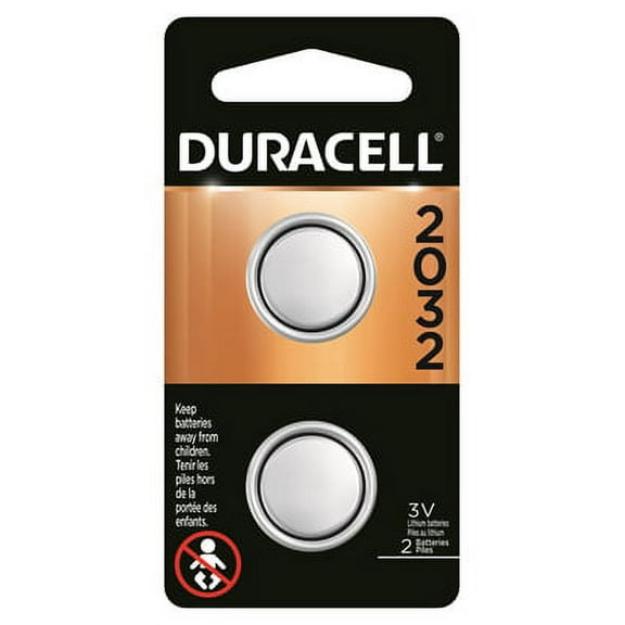 4PK-Duracell 2 Pack 3V #2032 Lithium Home Medical Battery