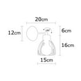 thumbnail image 5 of Alby , Kemah , Black Wall Lamp, 5 of 5