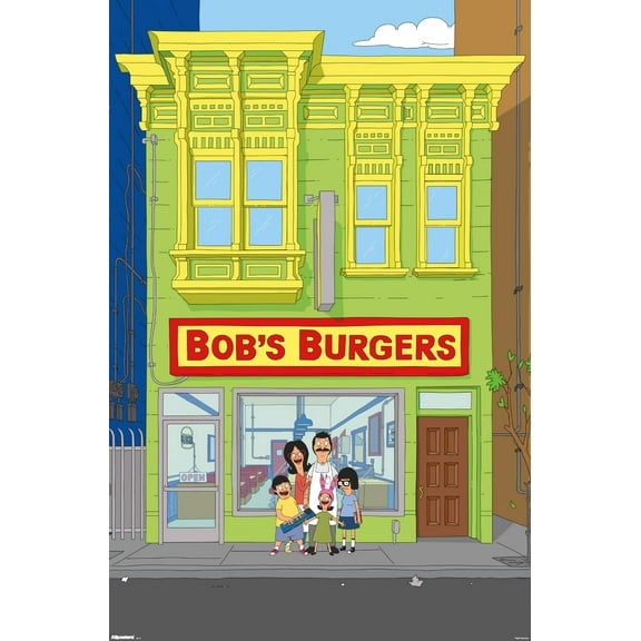 Bob's Burgers - Street Wall Poster, 22.375" x 34"