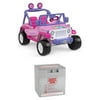 Power Wheels 12 Volt Disney Princess Jeep Wrangler Ride-On + Replacement Battery