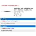 thumbnail image 2 of Right Hatch Strut - Compatible with 2014 - 2021 Jeep Grand Cherokee 2015 2016 2017 2018 2019 2020, 2 of 2