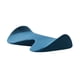 thumbnail image 4 of Almohada de apoyo para cama Cojín ergonómico de espuma viscoelástica para dormir en la cintura Azul, 4 of 9