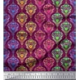 thumbnail image 1 of Soimoi Rayon Fabric Floral & Damask Ethnic Print Fabric by the Yard 56 Inch Wide, 1 of 3