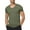 Green, variant on Men’s Short Sleeve V Neck T Shirt Solid Color Breathable Moisture Wicking Casual Summer Tee