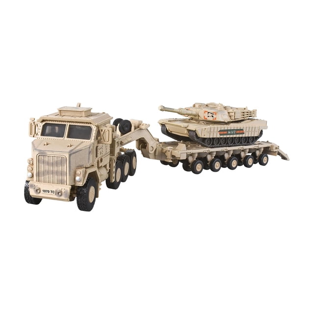 Miniatura Tanque Modelo Kit de Vehículo Blindado Transportador Bloques de Construcción Material Pp Función de Ensamblaje Adecuado para Colección Exhibición en Mesa Amarillo