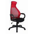 thumbnail image 4 of Tivoli Office Chair, Black/Red, 4 of 6