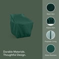 thumbnail image 4 of Covermates Outdoor Adirondack Chair Cover for Square Backs - 32"W x 32"D x 35"H, Durable Vinyl, Water-Resistant, 4 of 7