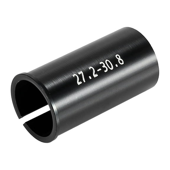 Unique Bargains Bicycle Bike Seat Post Tube Adapter Aluminium Alloy Black 27.2 to 30.8mm