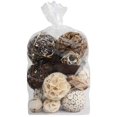 thumbnail image 1 of Blue Donuts Decorative Balls For Centerpiece Decorative Bowl Fillers Assorted Rattan Wicker Balls Orb Grapevine Ball Vase Fillers Table Decor, 1 of 5