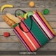 thumbnail image 5 of Fotbe Vertical Stripes Bolsa Tote con Estampado para Mujer, Bolsos con Cremallera, Bolsa de Hombro Casual de Gran Capacidad con Bolsillos Internos, 5 of 7