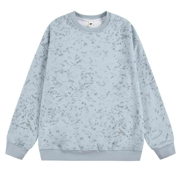 pstuiky mangas largas para hombre, Sudadera con capucha de cuello redondo y manga larga de color liso para hombre camisetas de hombre xxxl