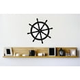 thumbnail image 1 of Home Wall Decals Boat Wheel Stylish Bedroom Stickers DIY Removable Originality Stickers - Size: 32 In x 32 In, 1 of 3