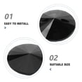 thumbnail image 3 of SOPOTUTU 50Ud Botones Decorativos De Acrílico Negro Con Cristal Para Abrigos Y Suéteres, 3 of 8