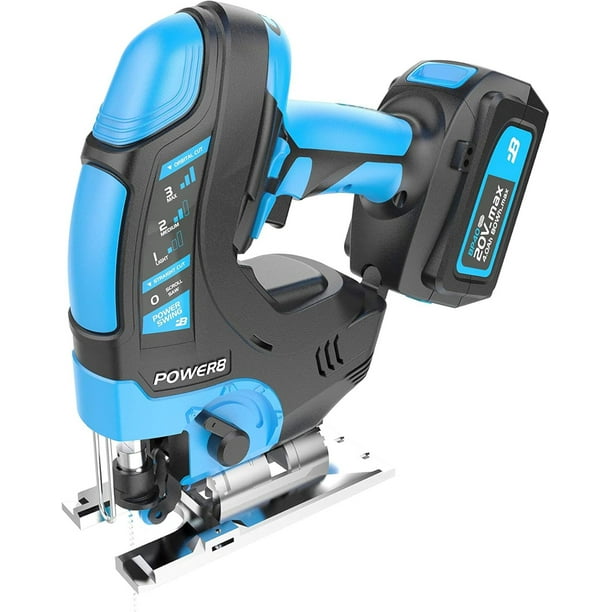 POWER8 Workshop - 20V Cordless Power Tool Combo Kit: Drill/Driver