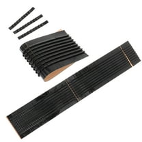 GOOHOCHY Silicone Adhesive Clothes Hanger Strips 100pcs Non Slip Hanger Grips for Wood and Plastic Hangers