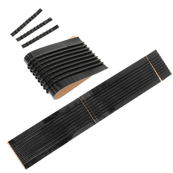 GOOHOCHY Silicone Adhesive Clothes Hanger Strips 100pcs Non Slip Hanger Grips for Wood and Plastic Hangers