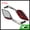 Red, variant on Unique Bargains 1Pair Universal Motorcycle Red Black Frame Rearview Side Mirror 8mm 10mm Thread