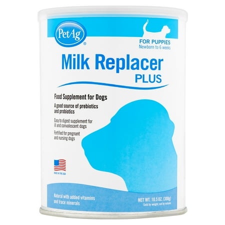 Petag Lait en poudre pour plus Replacer chiots, 10,5 oz