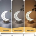 thumbnail image 3 of Rechargeable Moon Lamp Night Light - Cordless Touch Control, 3 Color Modes, Stepless Dimmable for Kids Bedroom Decor, 3 of 5